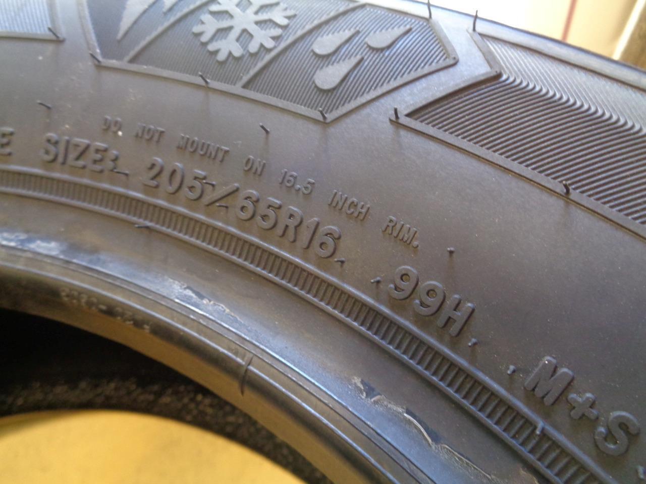 2 GOODYEAR WINTER COMMAND ULTRA P 205 65 16 99H XL TIRES 781020579 CQ1