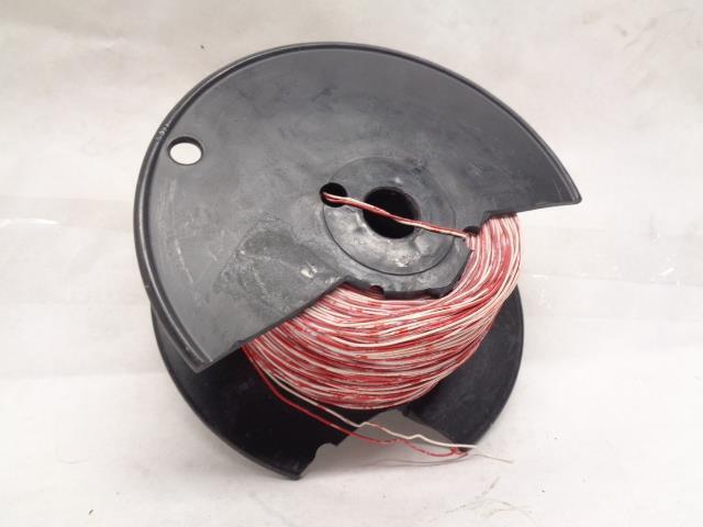 TEXARKANA 24 CCB CROSS CONNECT WIRE RED/WHITE 1000FT SPOOL *DAMAGED REEL* R27