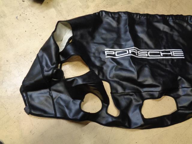 COLGAN CUSTOM PORSCHE BLACK LEATHER CAR BRA R20