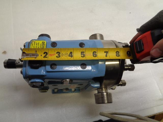 NEW HYDRAULIC PUMP RB2087 KEYED 55x22mm SHAFT STAINLESS STEEL SHROUD R33