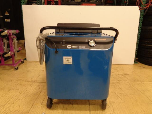 1 NEW MILLER FUME EXTRACTOR W/ 10FT. ARM AND DISPOSABLE FILTER 951508 BSR