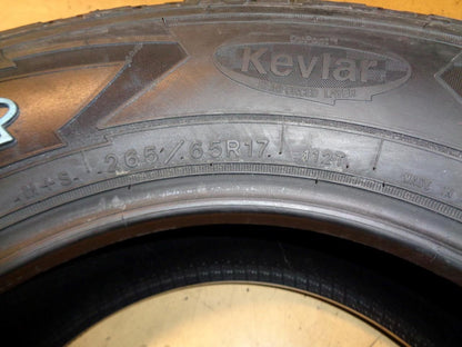 4 GOODYEAR WRANGLER A/T ADVENTURE KEVLAR P 265 65 17 112T SL TIRES 758061571 BQ1