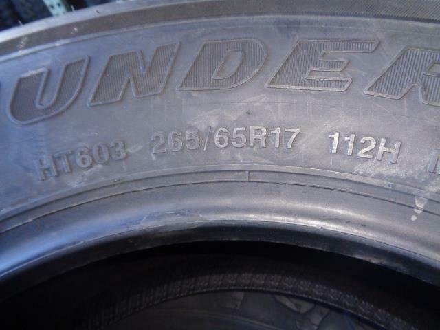 1 New Tire THUNDERER Ranger SUV HT603 P 265 65 17 112HV SL TH0810 SU7