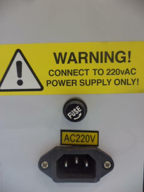 NEW MICROLUX LASER KNIFE 2525 LASER CUTTER/ENGRAVER 220vAC INCOMPLETE BSR