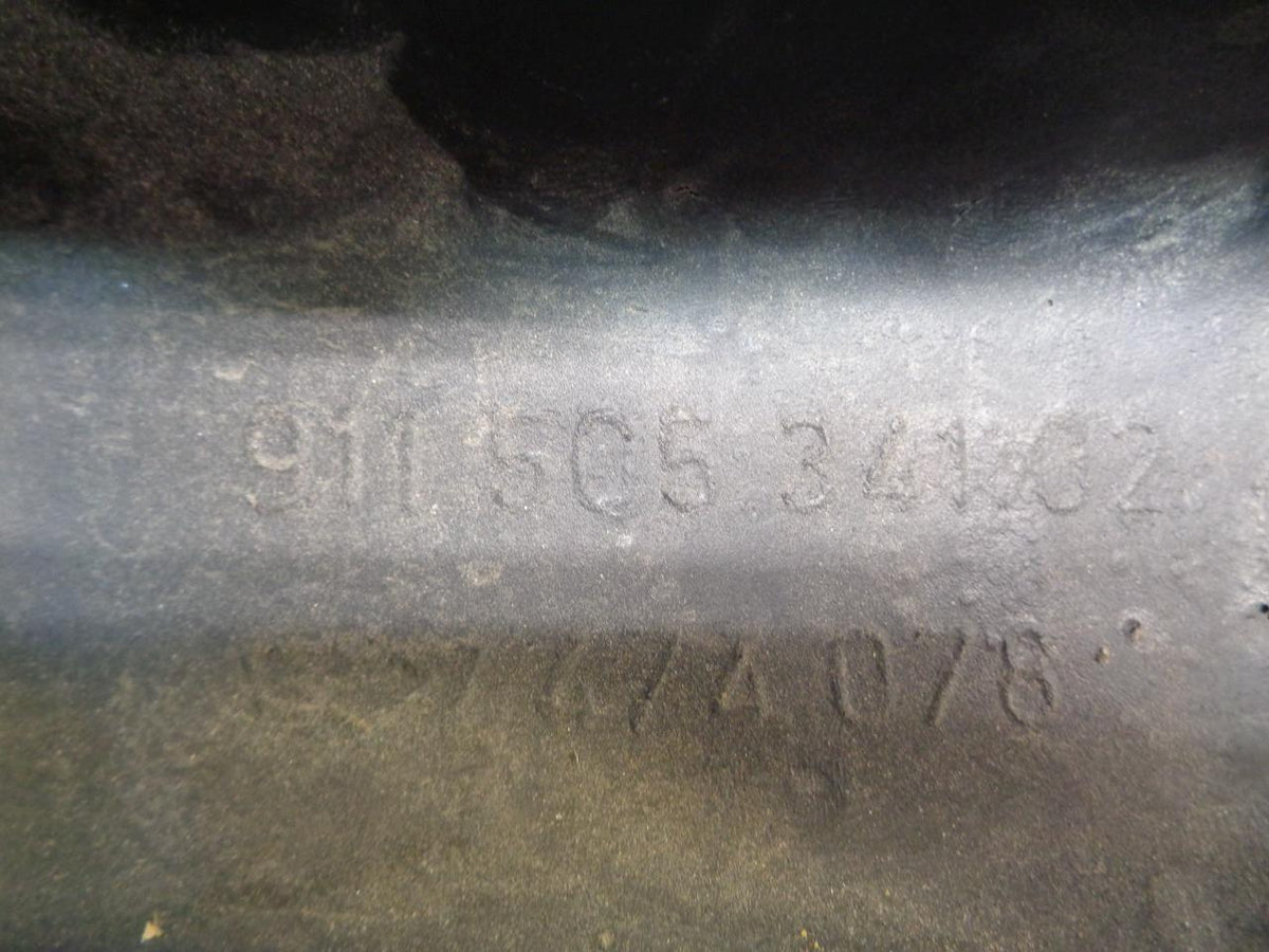 USED PORSCHE 1975-83 911 LEFT REAR BUMPER GUARD 911.505.341.02 R24