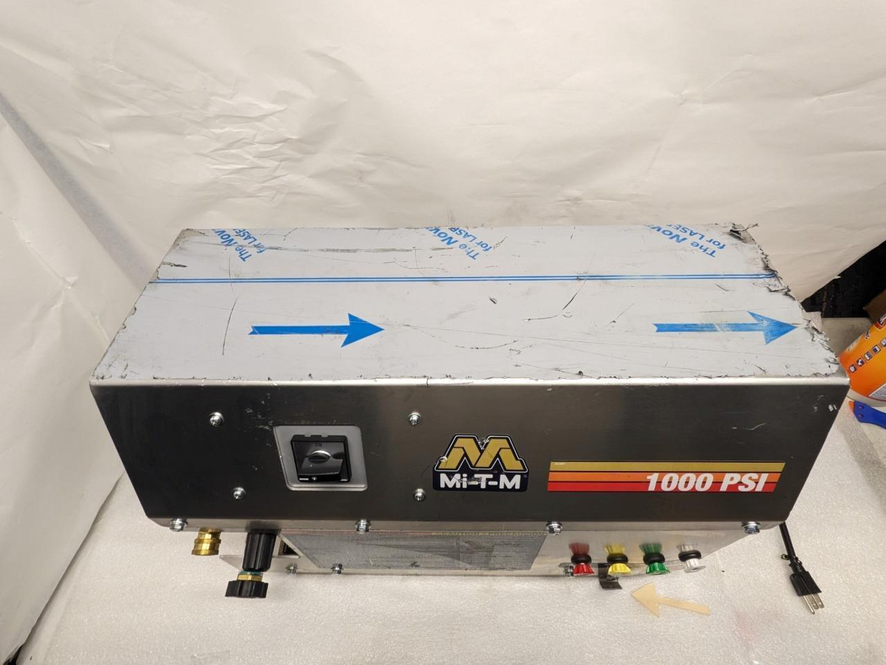 MI-T-M GC-1002-0MEW1 PRESSURE WASHER MODEL 486Z72 1000 psi 2GPM NEW  B1B2