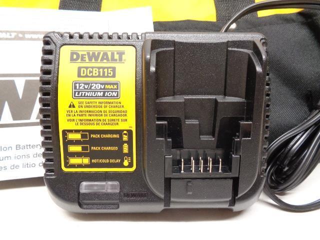 NEW DEWALT 20V MAX XR PREMIUIM LITHIUM-ION 6.0AH 4.0AH STARTER KIT DCB246CK R30