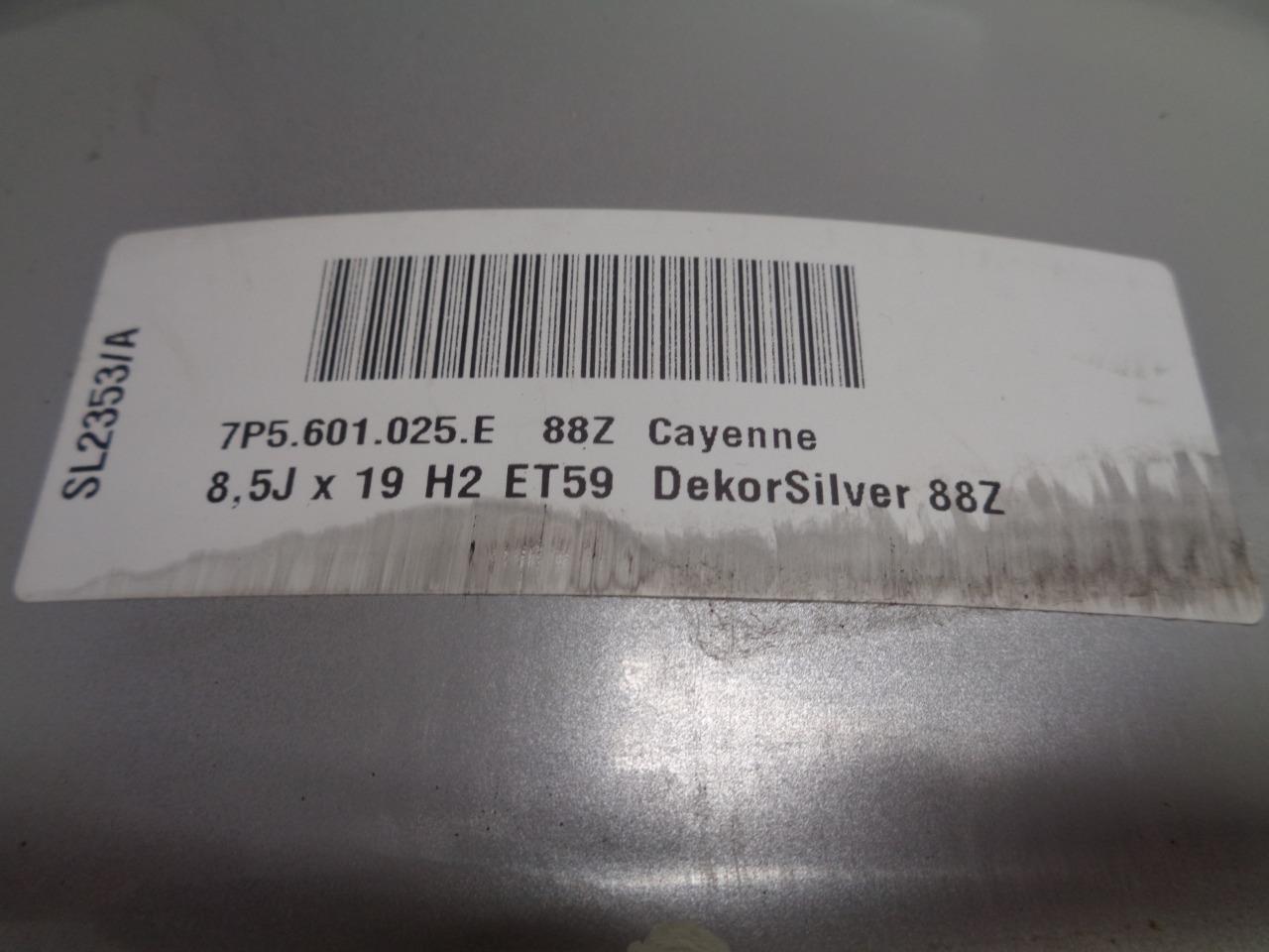 4 USED GENUINE PORSCHE CAYENNE 2011-18 WHEELS 19X8.5 ET59 5X130 SR