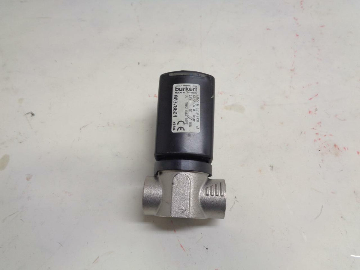 NEW BURKERT 2/2-WAY SOLENOID VALVE 00378604 TYPE 6027 R10TA