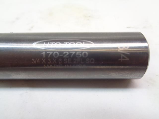 HTC TOOL CARBIDE END MILL 2FL SE SQ BRITE 176-2750 R29