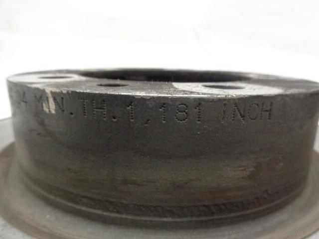 USED GENUINE PORSCHE 928 RIGHT FRONT DIRECTIONAL DISC BRAKE ROTOR 928 351 044 04