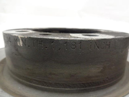 USED GENUINE PORSCHE 928 RIGHT FRONT DIRECTIONAL DISC BRAKE ROTOR 928 351 044 04