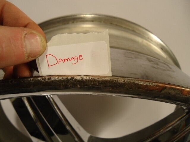 USED ASANTI ELT144 24x10 CHROME 3PC ALLOY WHEEL 5X120 23970 WR