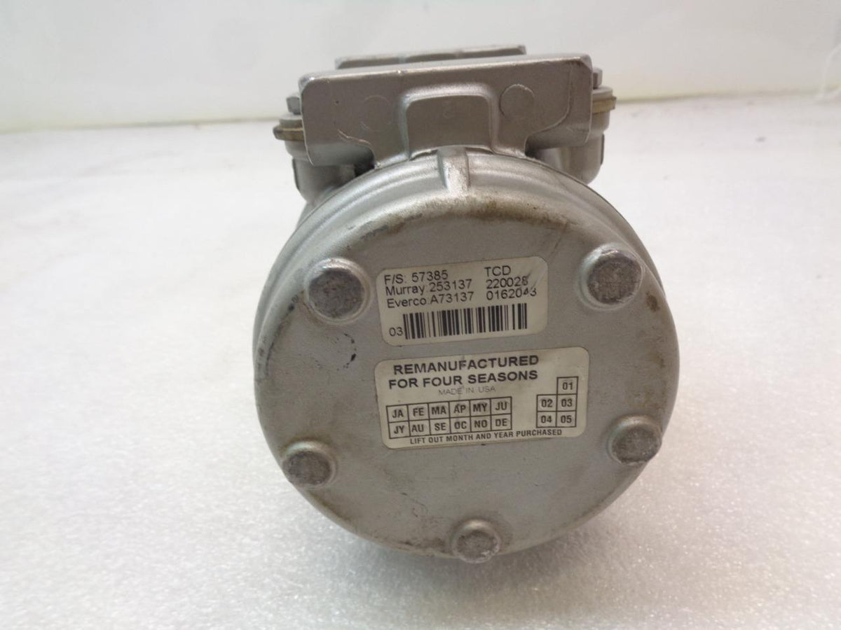 REMAN 4 SEASONS 57385 AC COMPRESSOR 1987-1998 FORD, LINCOLN, MERCURY(VARIOUS) R1