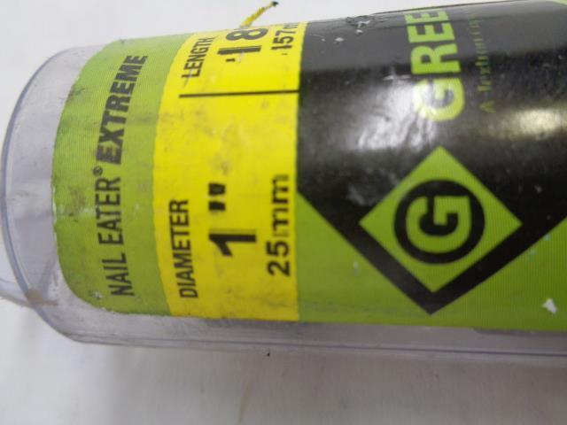 NEW GREENLEE 66PT-1 1" X 18" NAIL EATER II WOOD BORING BIT R22T1