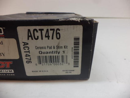 NEW AKEBONO PRO ACT FRONT DISC BRAKE PADS 1992-96 LEXUS ES ACT476 R5TB