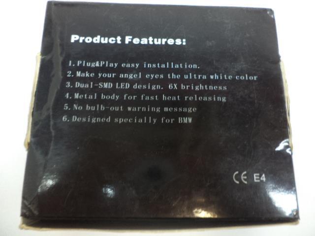 NEW LED LIGHT EXPERTS ANGEL EYES FOR BMW E39 E90 NS360 R17T1