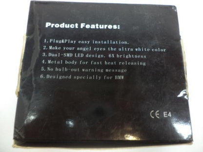NEW LED LIGHT EXPERTS ANGEL EYES FOR BMW E39 E90 NS360 R17T1