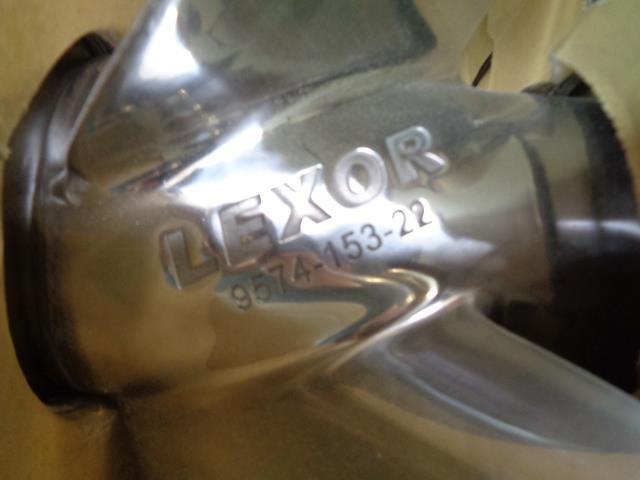 BRAND NEW SOLAS RUBEX L4 STAINLESS STEEL 22-PITCH PROPELLER 9574-153-22 R35