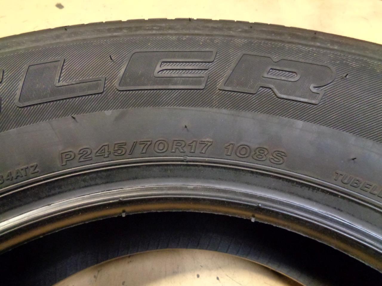 BRIDGESTONE DUELER H/T 684 II P 245 70 17 108S SL ALL SEASON TIRE 142741 BQ3