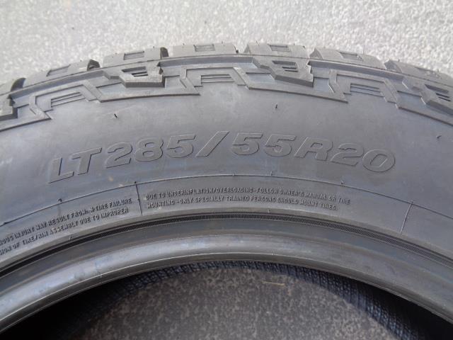 2 FORTUNE TORMENTA A/T LT 285 55 20 122/119S LRE 10LY TIRES 9285030505 BQ4