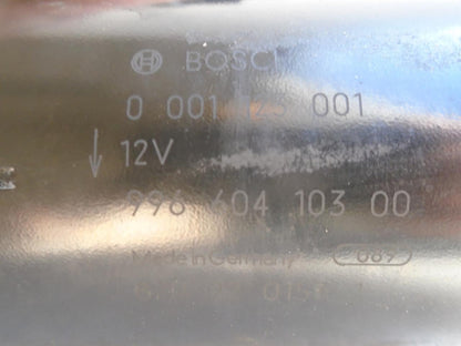 Porsche 996 Low Mileage Starter Motor 996 604 103 00 USED GENUINE R25T6