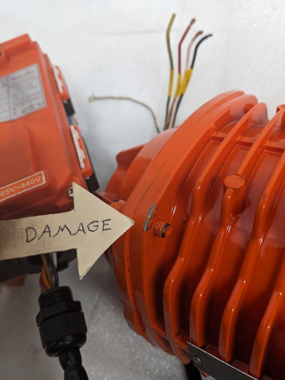 PROWINCH PWR05i 1/2 TON ELECTRIC CHAIN HOIST 2 SPEED 20FT G100 CHAIN NEW BSR3.1