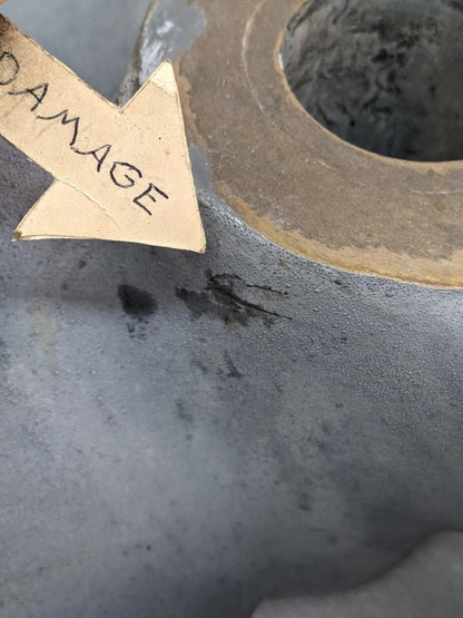 BRASS 28X28X8X16X11 SINGLE 4-WAY BOAT PROPELLER 6768 NEW B2