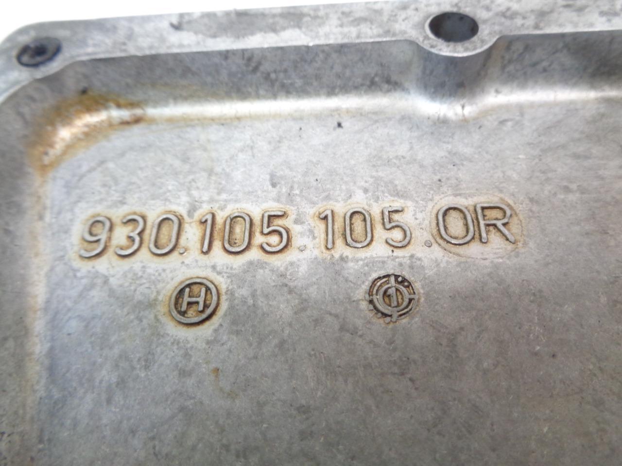 GENUINE PAIR PORSCHE 911 930 CHAIN TENSIONER CASE COVER 930 105 105/106 1R/OR