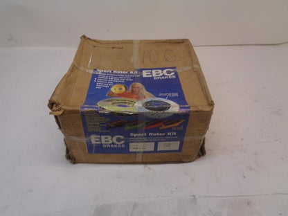 NEW EBC USR 7123 SLOTTED SPORT KIT FRONT ROTORS FITS FORD F150 & F250 R5