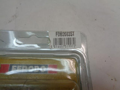 NEW FERODO FDB2083ST SINTER GRIP REAR BRAKE PADS FITS YAMAHA YZF 1999-2002 R5TF