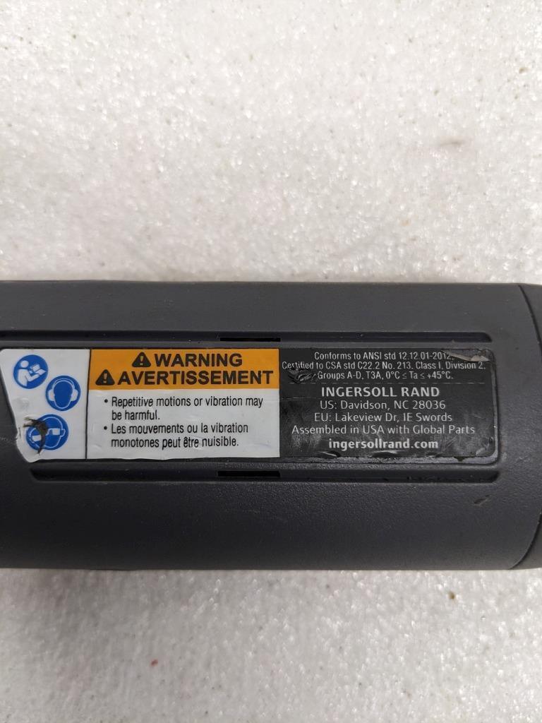 INGERSOLL RAND QXFD2AT027PS06 20V CORDLESS TORQUE NUTRUNNER NO BATTERY USED R28