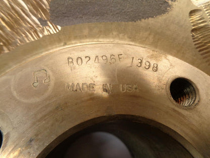 UNKNOWN 14" 5 VANE BRASS WATER PUMP INDUSTRIAL IMPELLER B02496F 1398 6M 145 I1