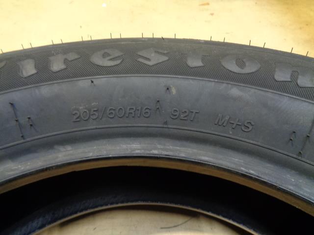 1 FIRESTONE ALL SEASON P 205 60 16 92T SL 006258 TIRE BQ2