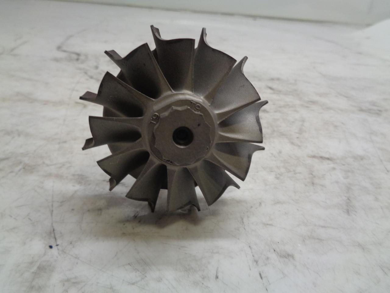 USED TURBO CHARGER SHAFT WHEEL 12 BLADES R12TA