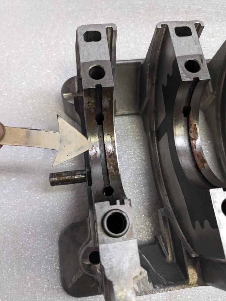 PORSCHE 9961011583R 9961011573R CRANKSHAFT CASE FOR 03 BOXSTER 986 2.7L USED 12