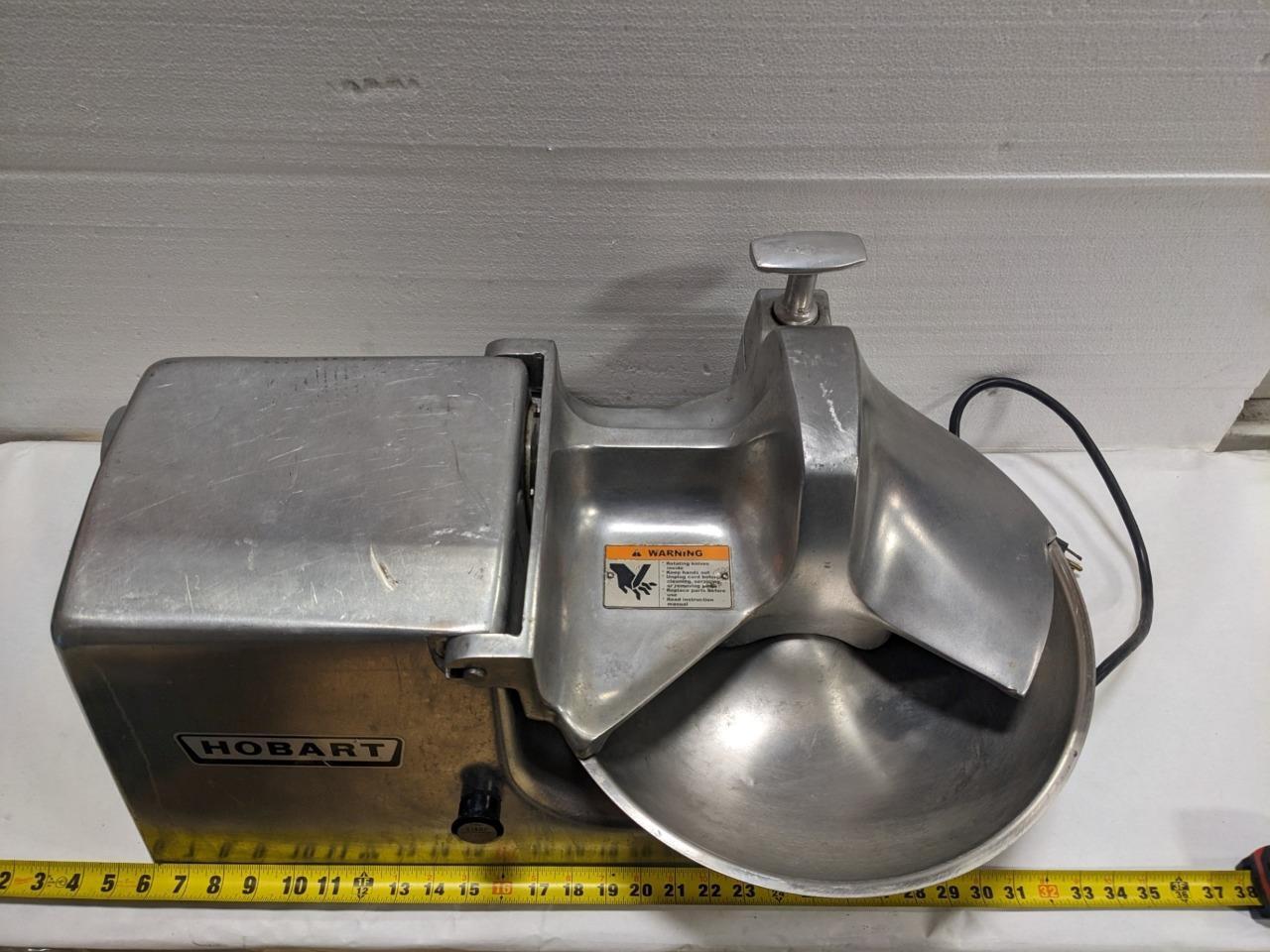 Hobart 84145-2 Buffalo Chopper Food Processor w 1/2 HP Item used B2