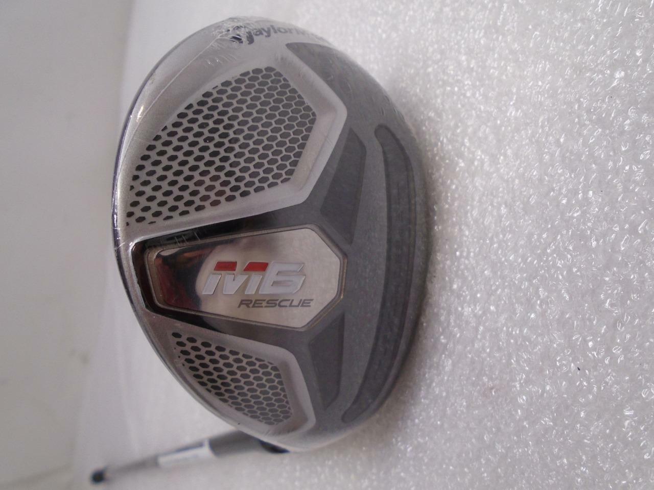 NEW TaylorMade M6 Rescue with Fujikura Atmos Orange 5 Shaft HIGH MID DW-AL202 SR