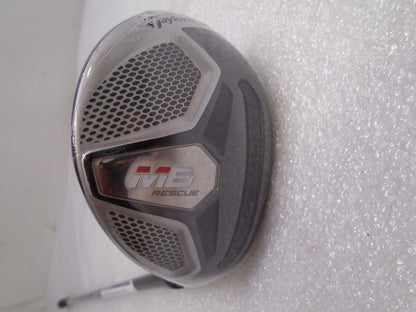 NEW TaylorMade M6 Rescue with Fujikura Atmos Orange 5 Shaft HIGH MID DW-AL202 SR