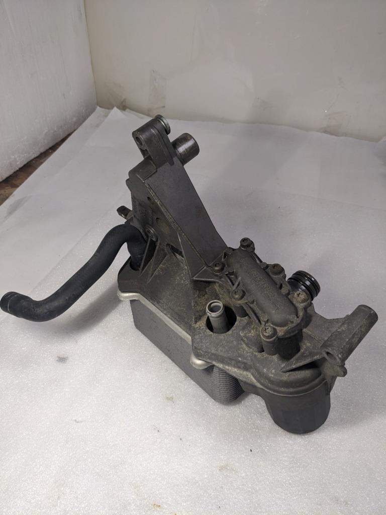 PORSCHE CAYENNE 4.5L V8 ENGINE OIL FILTER HOUSING BRACKET 94810720203 USED R20