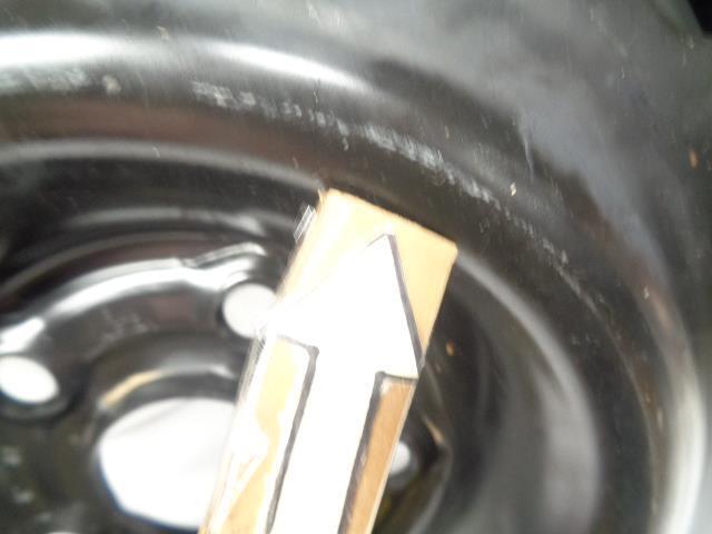 GM SPARE WHEEL AND TIRE 16X4 5X105 WITH MAXXIS 125/70D16 NEW BSR4.1