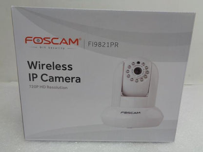 FOSCAM FI9821PR 720P HD RESOLUTION WIRELESS IP SECURITY CAMERA R28