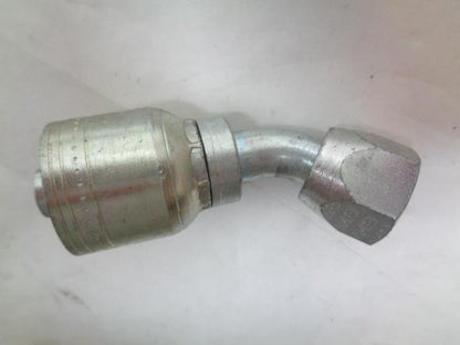 EATON -8 SWIVEL CRIMPABLE HYDRAULIC HOSE FITTING TYPE A NEW R10