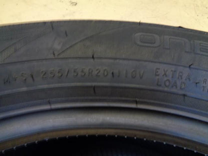 2 NOKIAN ONE P 255 55 20 110V XL ALL SEASON TIRES T432005 CQ2