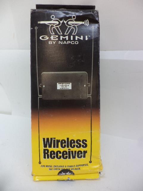 NEW GEMINI WIRELESS RECEIVER BY NAPCO GEM-RECV-XP8 R30T1