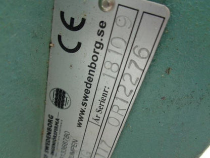 NEW SWEDENBORG HYDRAULIC PUMP TPE: K1GG (SERIES 18109) 1B117 R 12276 R34