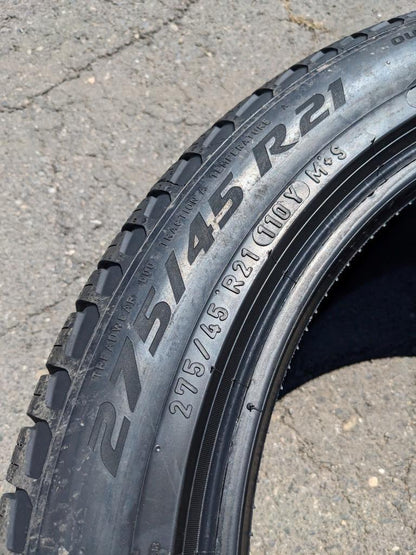 4 PIRELLI SCORPION ZERO A/S LR LAND ROVER P 275 45 21 110Y XL TIRES 3432500 CQ3