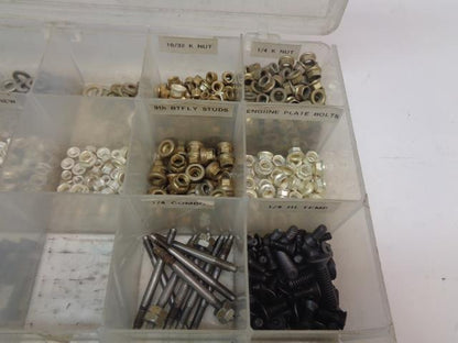 NEW CHAMP CAR ASSORTED NUTS, BOLTS, & WASHERS 3 CASES R17