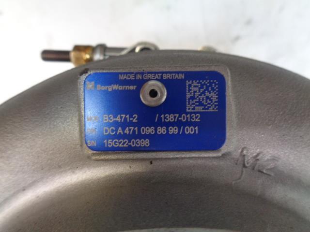 BORGWARNER A4710968699 B3G TURBOCHARGER FOR FREIGHTLINER DD13 REMAN E2