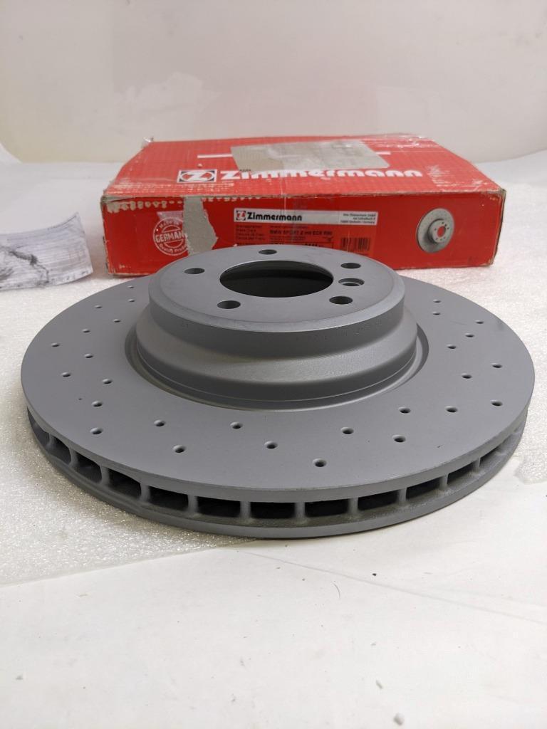 ZIMMERMANN 150.3441.52 FRONT DISC BRAKE ROTOR FOR BMW SPORT Z MIT ECE R90 NEW R3